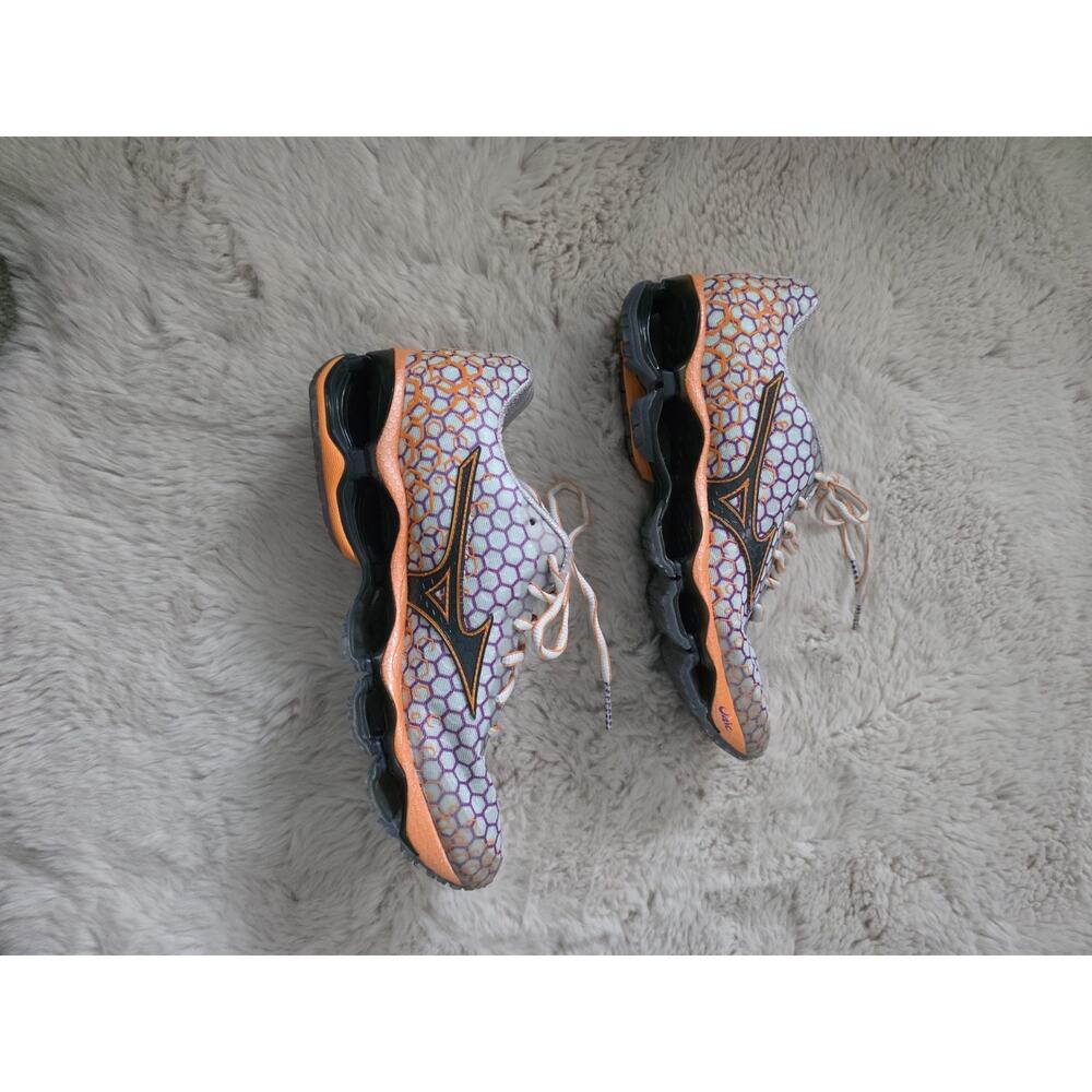 *NEW* Mizuno Wave Prophecy 3 Women Size 8 (orange/blue)
